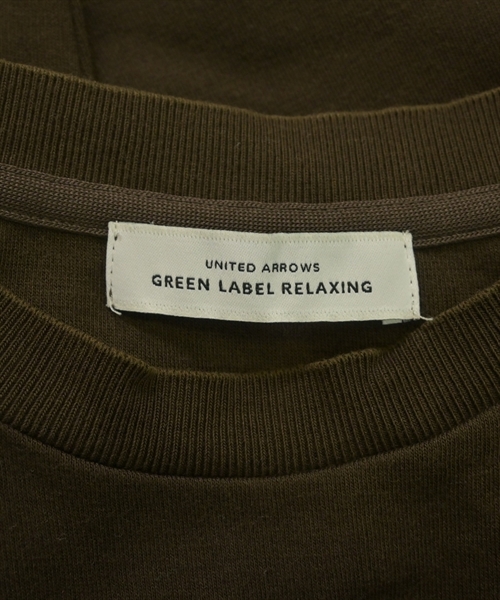 green label relaxing（グリーンレーベルリラクシング）Tシャツ・カットソー 茶 サイズ:-(S位) レディース/2200616129104