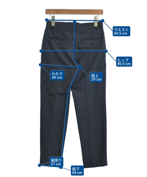 green label relaxing（グリーンレーベルリラクシング）スラックス 紺 サイズ:36(S位) レディース/2200623147016