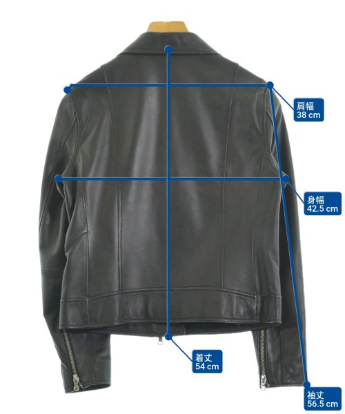 green label relaxing（グリーンレーベルリラクシング）ライダース 黒 サイズ:38(M位) レディース/2200623532010