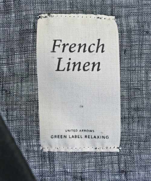 green label relaxing（グリーンレーベルリラクシング）ブラウス 紺 サイズ:F レディース/2200626768041