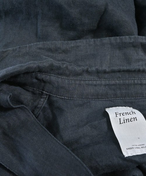 green label relaxing（グリーンレーベルリラクシング）ブラウス 紺 サイズ:F レディース/2200626768041