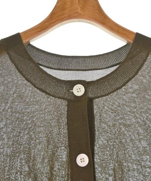 green label relaxing（グリーンレーベルリラクシング）カーディガン 茶 サイズ:F レディース/2200626768072