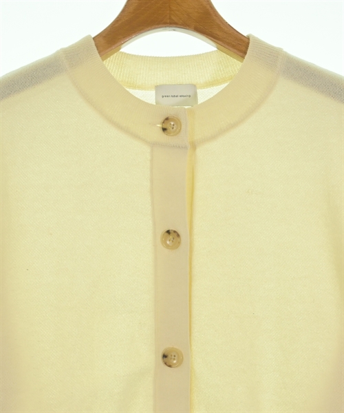 green label relaxing（グリーンレーベルリラクシング）カーディガン 白 サイズ:F レディース/2200626768089