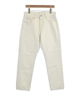 green label relaxing（グリーンレーベルリラクシング）デニムパンツ 白 サイズ:44(XL位) レディース/2200616382035