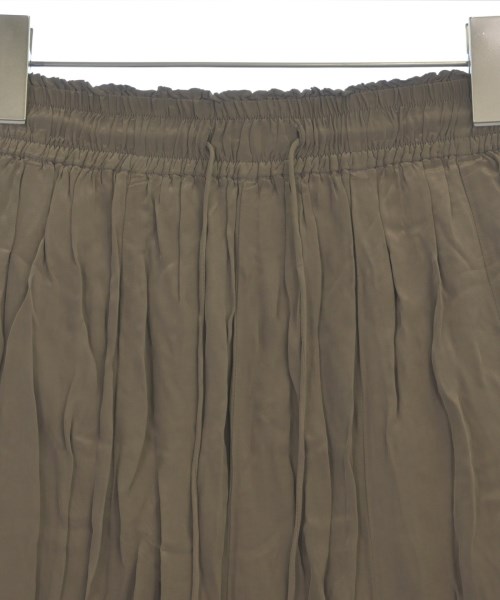 green label relaxing（グリーンレーベルリラクシング）ロング・マキシ丈スカート 茶 サイズ:F レディース/2200621469035