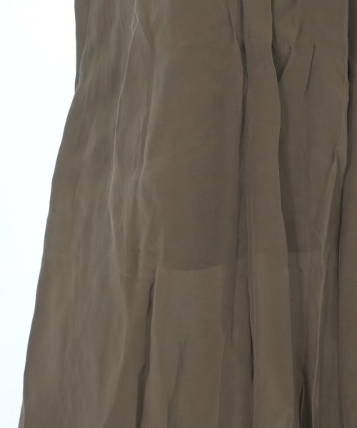 green label relaxing（グリーンレーベルリラクシング）ロング・マキシ丈スカート 茶 サイズ:F レディース/2200621469035