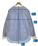 green label relaxing（グリーンレーベルリラクシング）カジュアルシャツ 青 サイズ:F レディース/2200615316062