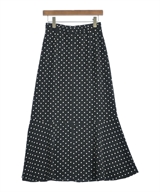 green label relaxing（グリーンレーベルリラクシング）ロング・マキシ丈スカート 黒 サイズ:-(M位) レディース/2200616513019