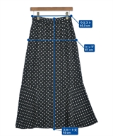 green label relaxing（グリーンレーベルリラクシング）ロング・マキシ丈スカート 黒 サイズ:-(M位) レディース/2200616513019