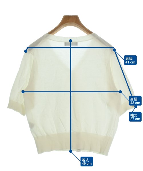 green label relaxing（グリーンレーベルリラクシング）カーディガン 白 サイズ:-(M位) レディース/2200624986218