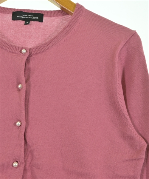 green label relaxing（グリーンレーベルリラクシング）カーディガン ピンク サイズ:38(M位) レディース/2200624718017