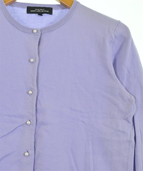 green label relaxing（グリーンレーベルリラクシング）カーディガン 紫 サイズ:38(M位) レディース/2200624718031