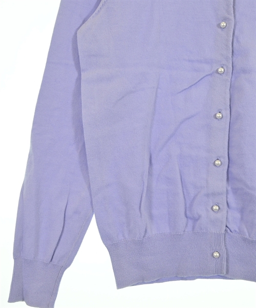 green label relaxing（グリーンレーベルリラクシング）カーディガン 紫 サイズ:38(M位) レディース/2200624718031