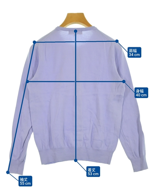 green label relaxing（グリーンレーベルリラクシング）カーディガン 紫 サイズ:38(M位) レディース/2200624718031