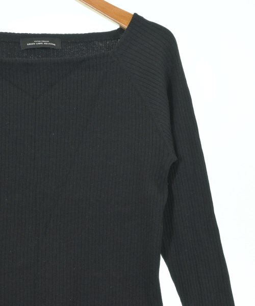 green label relaxing（グリーンレーベルリラクシング）ニット・セーター 黒 サイズ:F レディース/2200628612014