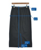 green label relaxing（グリーンレーベルリラクシング）ロング・マキシ丈スカート 黒 サイズ:F レディース/2200600344049