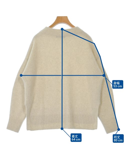 green label relaxing（グリーンレーベルリラクシング）ニット・セーター ベージュ サイズ:-(M位) レディース/2200628785022