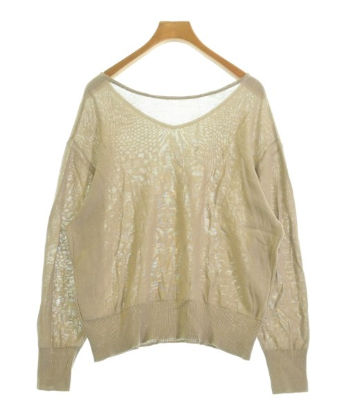 green label relaxing（グリーンレーベルリラクシング）ニット・セーター ベージュ サイズ:F レディース/2200616750018