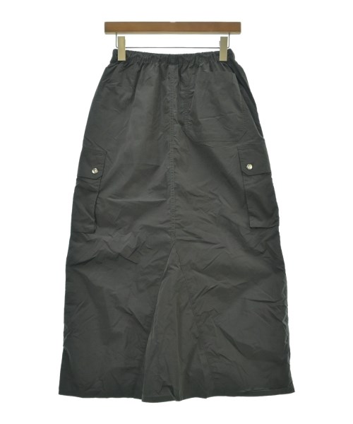 green label relaxing（グリーンレーベルリラクシング）ロング・マキシ丈スカート グレー サイズ:36(S位) レディース/2200616750025