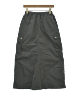 green label relaxing（グリーンレーベルリラクシング）ロング・マキシ丈スカート グレー サイズ:36(S位) レディース/2200616750025