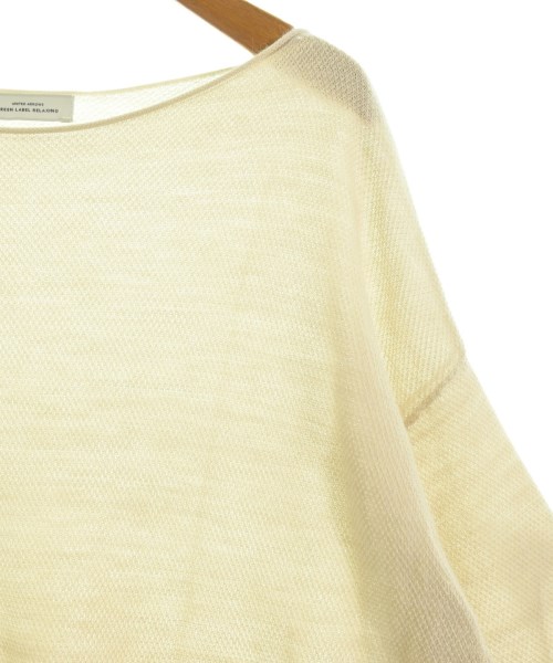 green label relaxing（グリーンレーベルリラクシング）ニット・セーター ベージュ サイズ:F レディース/2200616750087