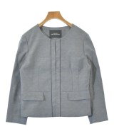green label relaxing（グリーンレーベルリラクシング）ノーカラージャケット グレー サイズ:38(M位) レディース/2200625379019