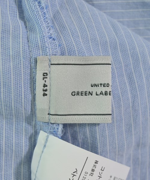 green label relaxing（グリーンレーベルリラクシング）ブラウス 青 サイズ:F レディース/2200627534034