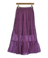 green label relaxing（グリーンレーベルリラクシング）ロング・マキシ丈スカート 紫 サイズ:-(S位) レディース/2200627534041