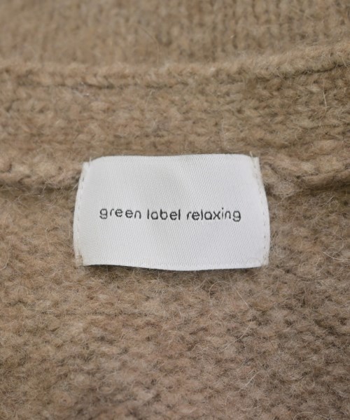 green label relaxing（グリーンレーベルリラクシング）ニット・セーター 茶 サイズ:F レディース/2200616671016