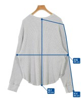 green label relaxing（グリーンレーベルリラクシング）Tシャツ・カットソー グレー サイズ:F レディース/2200616671153