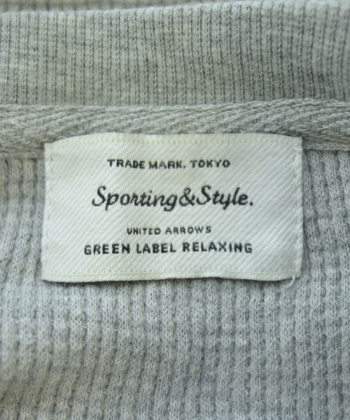 green label relaxing（グリーンレーベルリラクシング）Tシャツ・カットソー グレー サイズ:-(M位) レディース/2200619597337