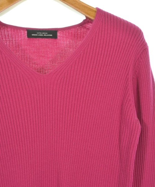 green label relaxing（グリーンレーベルリラクシング）ニット・セーター ピンク サイズ:-(XS位) レディース/2200624556053
