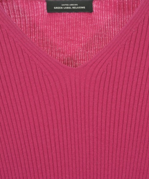 green label relaxing（グリーンレーベルリラクシング）ニット・セーター ピンク サイズ:-(XS位) レディース/2200624556053
