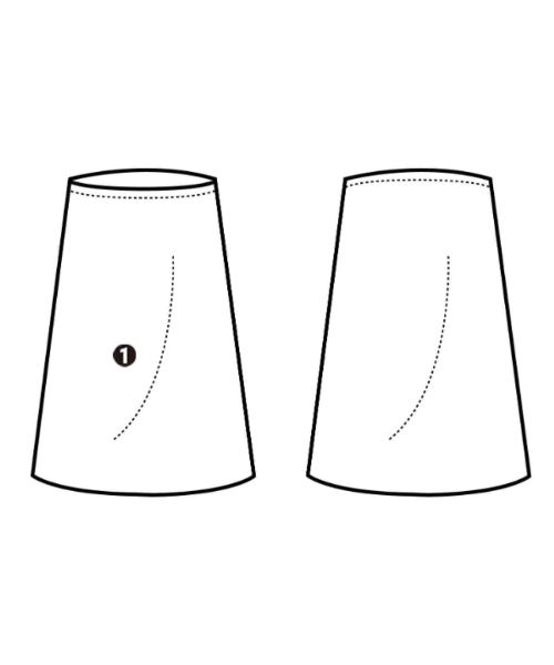 green label relaxing（グリーンレーベルリラクシング）ロング・マキシ丈スカート 白 サイズ:F レディース/2200627133022