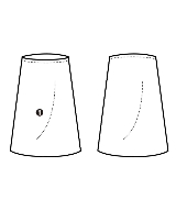 green label relaxing（グリーンレーベルリラクシング）ロング・マキシ丈スカート 白 サイズ:F レディース/2200627133022