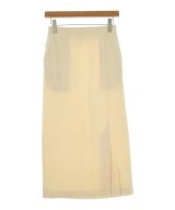 green label relaxing（グリーンレーベルリラクシング）ロング・マキシ丈スカート 白 サイズ:F レディース/2200627133022