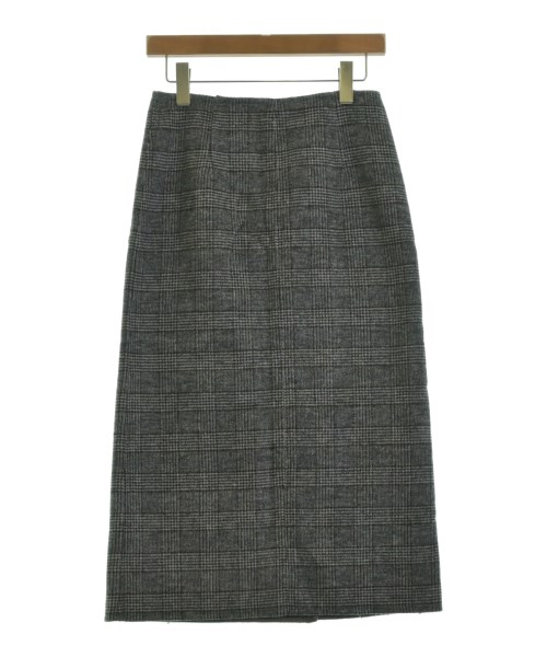 green label relaxing（グリーンレーベルリラクシング）ロング・マキシ丈スカート グレー サイズ:36(S位) レディース/2200616599082