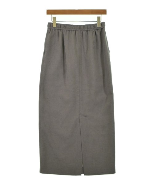 green label relaxing（グリーンレーベルリラクシング）ロング・マキシ丈スカート グレー サイズ:38(M位) レディース/2200617994039