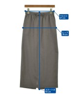green label relaxing（グリーンレーベルリラクシング）ロング・マキシ丈スカート グレー サイズ:38(M位) レディース/2200617994039