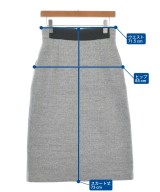 green label relaxing（グリーンレーベルリラクシング）ロング・マキシ丈スカート グレー サイズ:38(M位) レディース/2200617994053