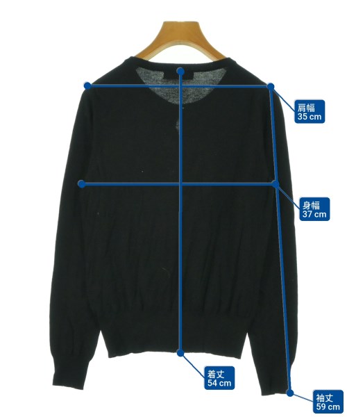 green label relaxing（グリーンレーベルリラクシング）カーディガン 黒 サイズ:-(M位) レディース/2200617994169