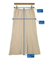 green label relaxing（グリーンレーベルリラクシング）ロング・マキシ丈スカート ベージュ サイズ:-(M位) レディース/2200618276042