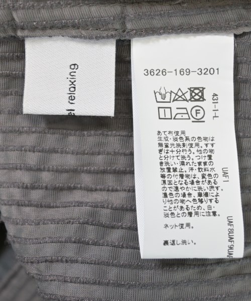 green label relaxing（グリーンレーベルリラクシング）カジュアルシャツ グレー サイズ:F レディース/2200629984028