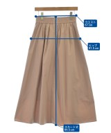 green label relaxing（グリーンレーベルリラクシング）ロング・マキシ丈スカート ピンク サイズ:F レディース/2200615955018