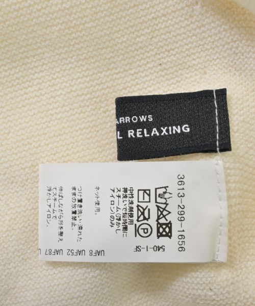 green label relaxing（グリーンレーベルリラクシング）ニット・セーター 白 サイズ:F レディース/2200616497074