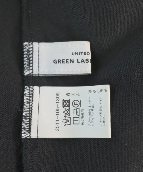 green label relaxing（グリーンレーベルリラクシング）ブラウス 黒 サイズ:F レディース/2200618267040