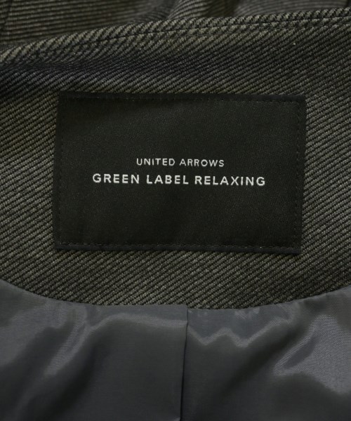green label relaxing（グリーンレーベルリラクシング）ノーカラージャケット グレー サイズ:40(M位) レディース/2200619551032