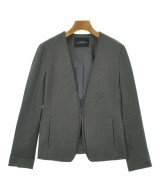 green label relaxing（グリーンレーベルリラクシング）ノーカラージャケット グレー サイズ:40(M位) レディース/2200619551032