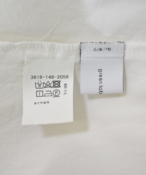 green label relaxing（グリーンレーベルリラクシング）カジュアルシャツ 白 サイズ:-(M位) レディース/2200622305080