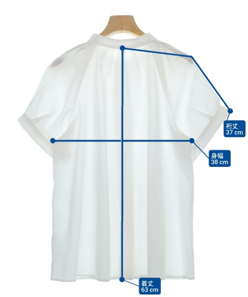 green label relaxing（グリーンレーベルリラクシング）カジュアルシャツ 白 サイズ:-(M位) レディース/2200622305080